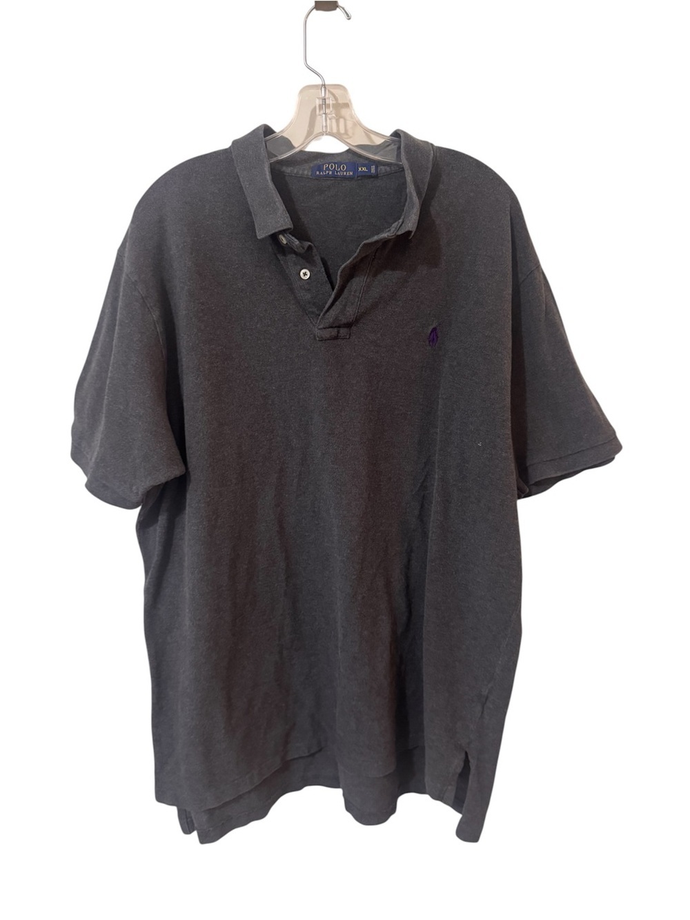 Polo by Ralph Lauren Men's Dark Gray Classic Polo Shirt size XXL